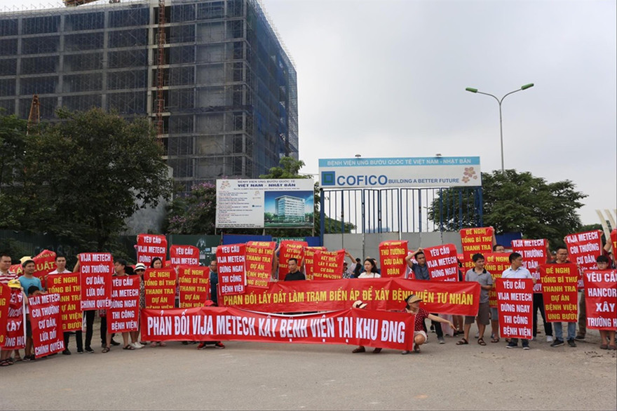 Lo vỡ quy hoạch ở khu đô thị kiểu mẫu