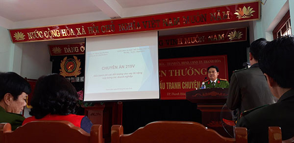 Qua xác minh ban đầu, hệ thống của tổ chức “tín dụng đen” này có khoảng 50 chi nhánh trên phạm vi toàn quốc.