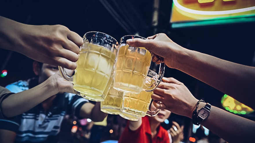 Phần lớn bệnh xơ gan là do rượu bia