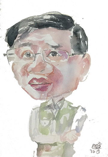 Tranh: Nguyễn Văn Hổ