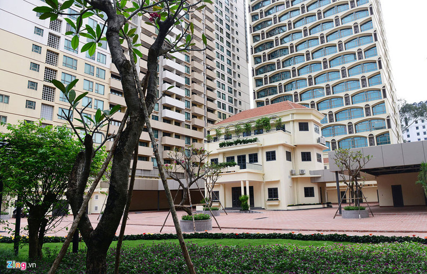 Nhà đất 129 Pasteur vốn là nhà khách đối ngoại do Tổng cục Hậu cần - Bộ Công an quản lý. Ảnh: Zing 