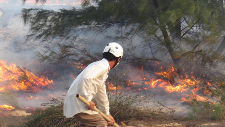 Lực lượng bảo vệ rừng luôn đối mặt với hiểm nguy rình rập