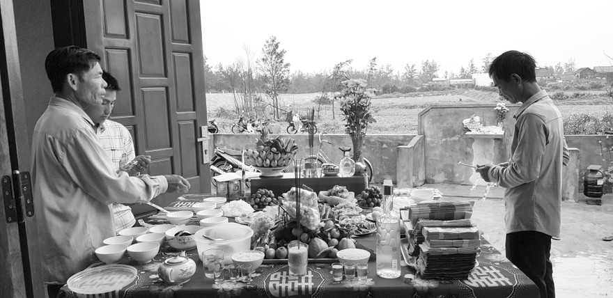 Mâm giỗ chung 64 chiến sĩ hy sinh ở Gạc Ma 