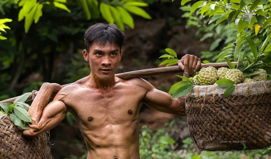 “Chàng trai ải Bắc”. Ảnh nghệ thuật của Lưu Minh Dân