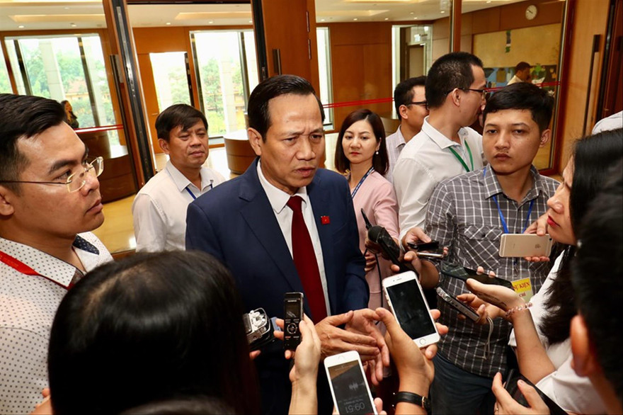 Bộ trưởng Bộ LĐ,TB&XH Đào Ngọc Dung. Ảnh: Như Ý