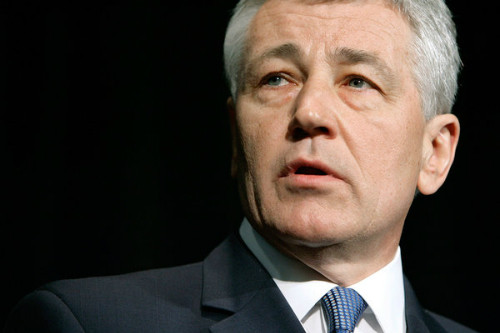 Bộ trưởng Quốc phòng Mỹ Chuck Hagel. Ảnh: NYTimes