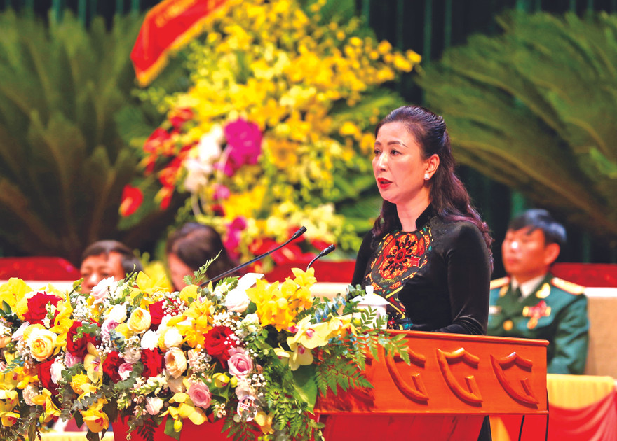 Bà Lê Thị Thu Hồng được bầu làm Phó Bí thư Tỉnh ủy tại Đại hội Đảng bộ tỉnh Bắc Giang khóa XIX (từ ngày 13/10 – 15/10/2020)