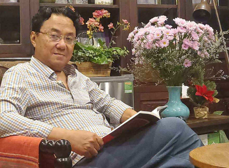 Chân dung Hồng Thanh Quang, do ông tự chụp 