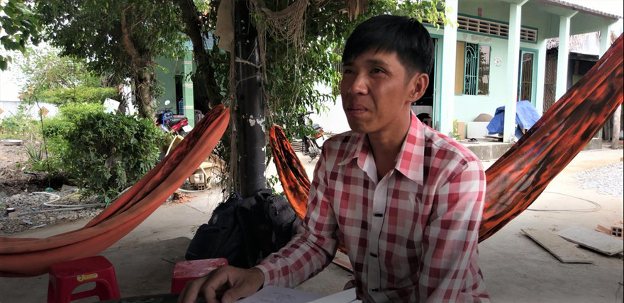 Nguyên Bí thư Chi đoàn Bùi Minh Lý “hoang mang” chưa rõ mình sẽ được các cơ quan tố tụng tổ chức xin lỗi ở đâu. Ảnh: L.P