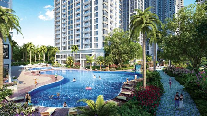 Khu vui chơi ngoài trời dành cho cư dân trong Vinhomes Central Park