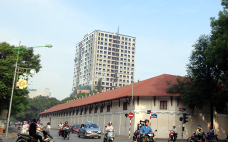 Công trình số 8B Lê Trực. Ảnh: Dân Trí