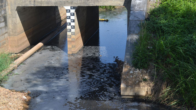 Ô nhiễm nghiêm trọng tại KCN Nam Cấm.