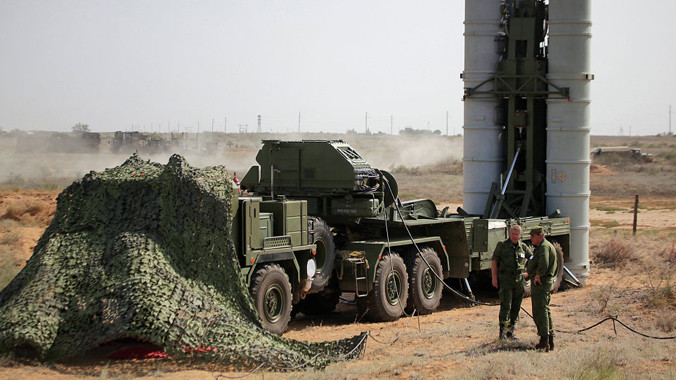 Nga đã triển khai hệ thống tên lửa S-400 tối tân tới Syria. Ảnh: Sputnik