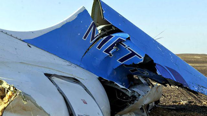 Xác chiếc máy bay A321.