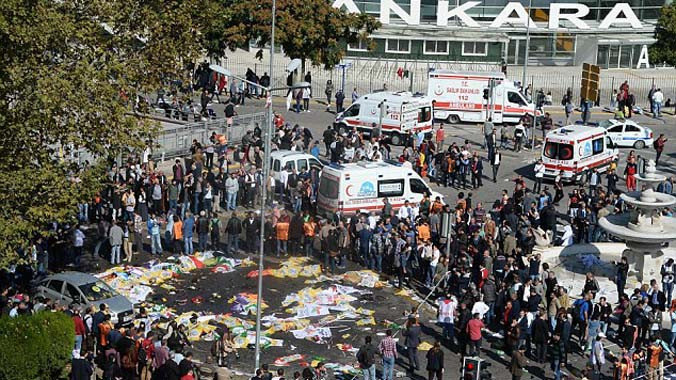 Hiện trường vụ nổ.