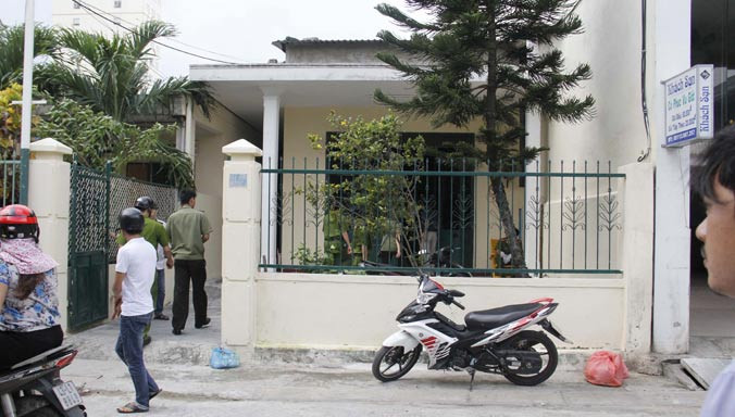 Nơi xảy ra án mạng. Ảnh: N.C