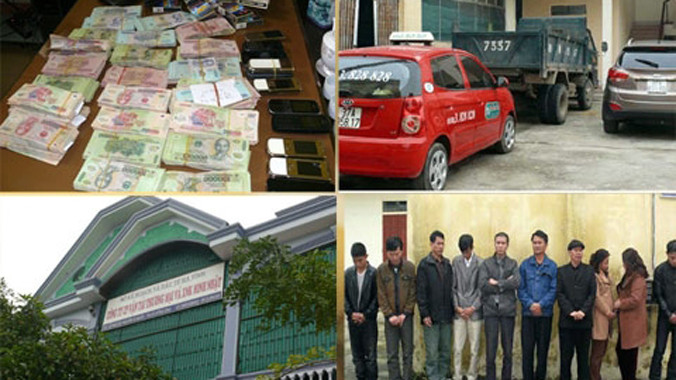 Năm 2013, vụ đánh bạc khủng với 12 đối tượng, tang vật hơn 500 triệu đồng được Công an TX Hồng Lĩnh phá án. Tuy nhiên bản án của TAND TX Hồng Lĩnh đưa ra quá nhẹ buộc Bí thư Tỉnh ủy Hà Tĩnh phải lên tiếng về nghi án “chạy án”.