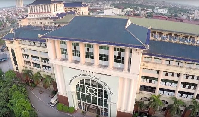 ĐH Kinh doanh và Công nghệ Hà Nội. Ảnh: VTC