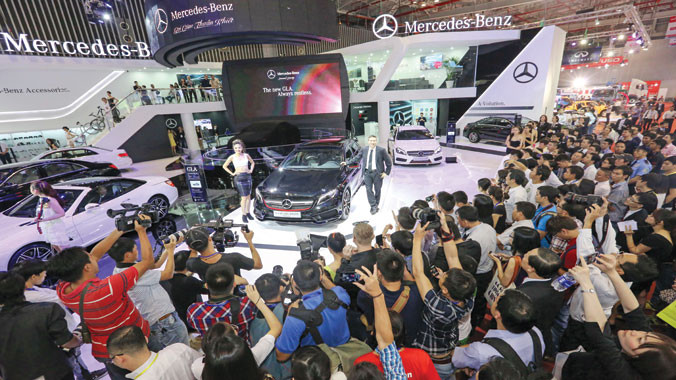 Tại VMS 2015, thương hiệu "ngôi sao ba cánh" hứa hẹn sẽ mang đến nhiều sản phẩm mới tại thị trường Việt Nam