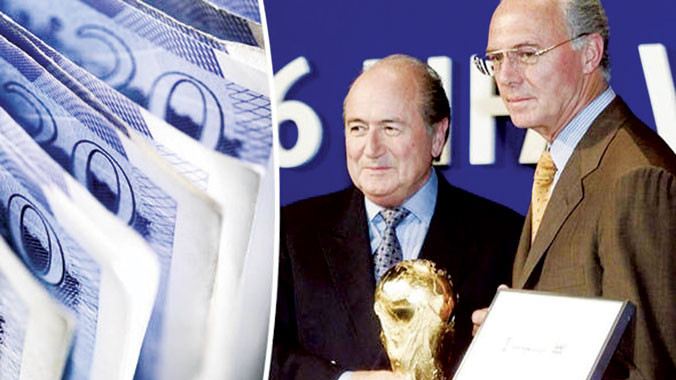 Nước Đức bị cáo buộc “chơi bẩn” để giành quyền đăng cai World Cup 2006.