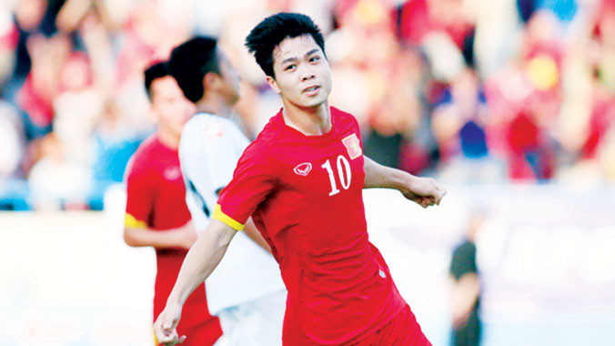 Công Phượng - cầu thủ đầu đàn lứa U19 của HAGL.