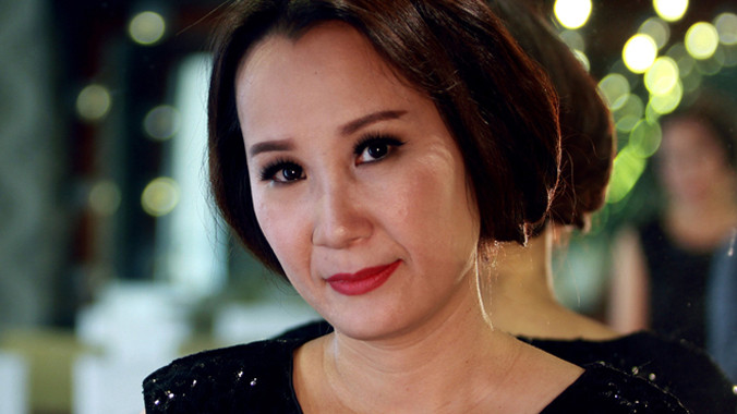 Giáng Son: “Tôi thích xuất hiện bằng tác phẩm”. Ảnh: Nguyễn Mạnh Hà