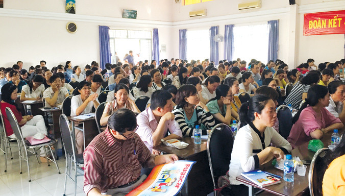 Chương trình “Tẩy giun học đường” dành cho cán bộ y tế các trường tiểu học trên địa bàn 3 tỉnh, thành: TPHCM, Đắk Lắk, Bà Rịa - Vũng Tàu do Viện Sốt Rét - Ký Sinh Trùng - Côn trùng Trung ương phát động và Janssen Cilag Ltd., tài trợ