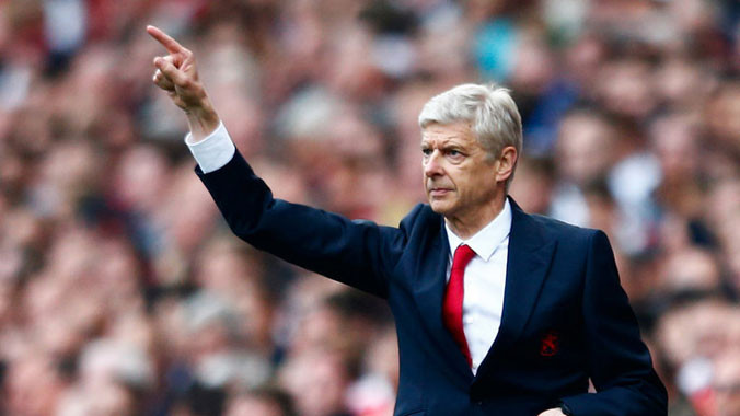 HLV Arsene Wenger ra mệnh lệnh phải thắng với các pháo thủ thành London ở trận đấu đêm nay với Bayern Munich. Ảnh: Sky Sports