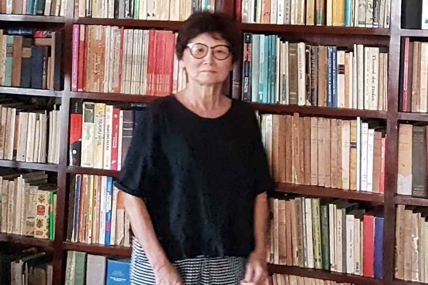 GS Nguyễn Thị Liên, phu nhân GS Phạm Huy Thông. Ảnh: Xuân Ba