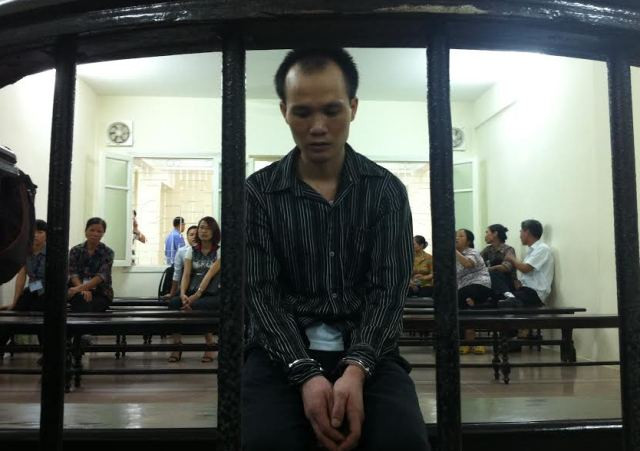 Tên sát nhân trong phiên xử ngày 30/7.