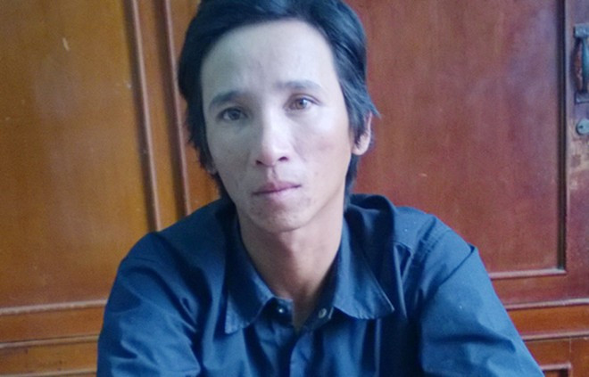 Sang đến công an đầu thú sau một năm bỏ trốn. Ảnh: CTV.