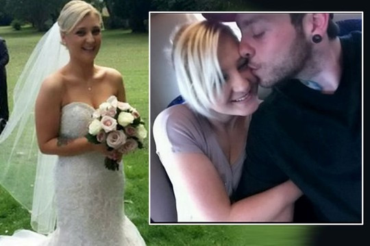 Chiếc váy cưới "cứng đầu" khiến đôi vợ chồng mới cưới đã ly dị. Ảnh: SWNS