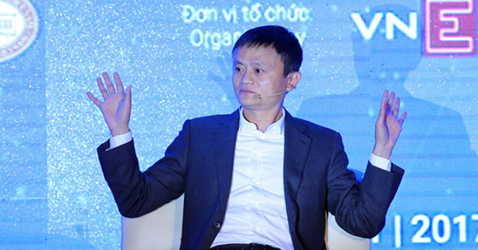 Tỷ phú Jack Ma. Nguồn: VNE