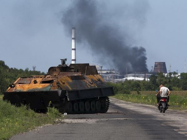 OSCE xác nhận không thể tiếp cận địa điểm máy bay MH17 bị rơi. (Ảnh: AP) 