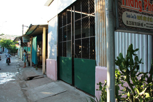 Khu vực xảy ra án mạng. Ảnh: VnExpress
