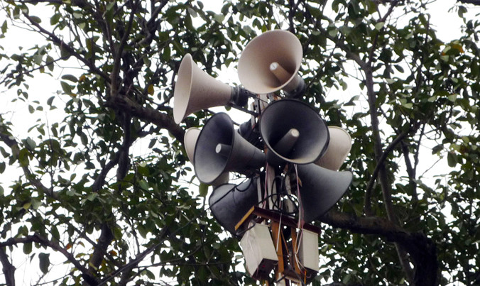 Loa phường - hình ảnh quen thuộc với người dân Thủ đô hơn nửa thế kỷ nay. Ảnh: Như Ý