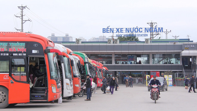 Bến xe Nước Ngầm hỗ trợ lệ phí cho các nhà xe chuyển bến.