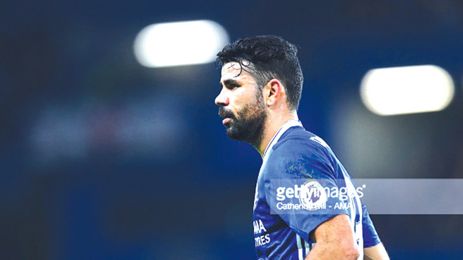 Diego Costa đã từ bỏ ý định rời Chelsea ở kỳ chuyển nhượng mùa đông? Ảnh: Getty Images