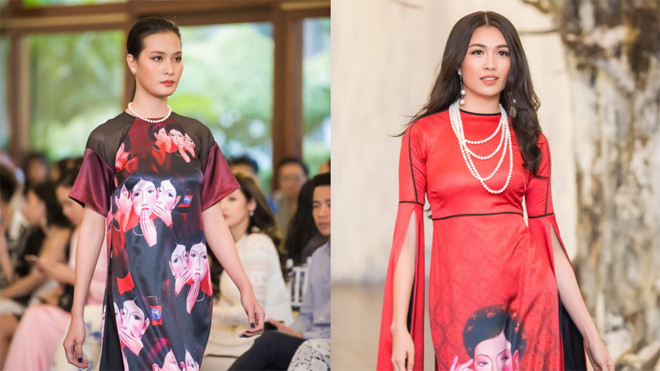 Thiết kế đơn giản khơi gợi nét duyên dáng, đằm thắm và quý phái cho tà áo dài truyền thống là thông điệp mà những mẫu trang sức ngọc trai Long Beach Pearl muốn truyền tải thông qua BST “Adrian x Chinh”