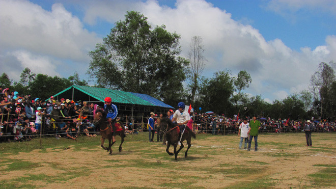 Kỵ sĩ nông dân tranh tài.