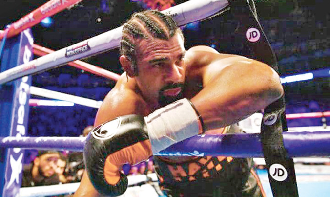 Haye gặp thất bại trong lần thứ 2 thượng đài sau khi quay trở lại sàn đấu. Ảnh: Getty Images