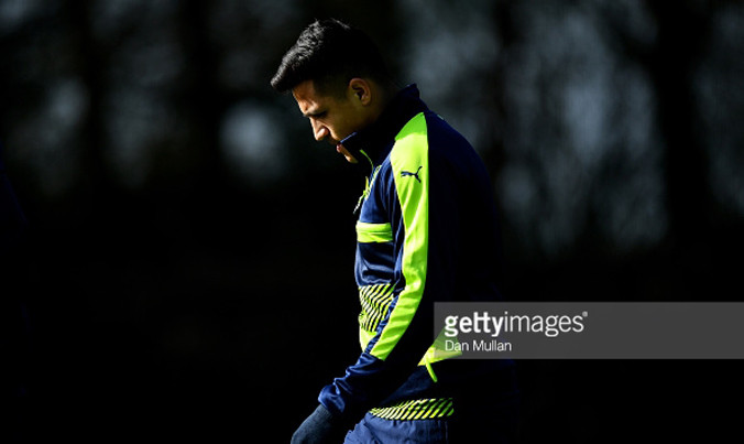 Sanchez không còn muốn gắn bó với sân Emirates? Ảnh: GETTY IMAGES