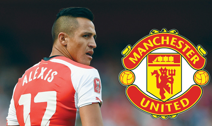 Alexis Sanchez đang lọt vào tầm ngắm của Man United