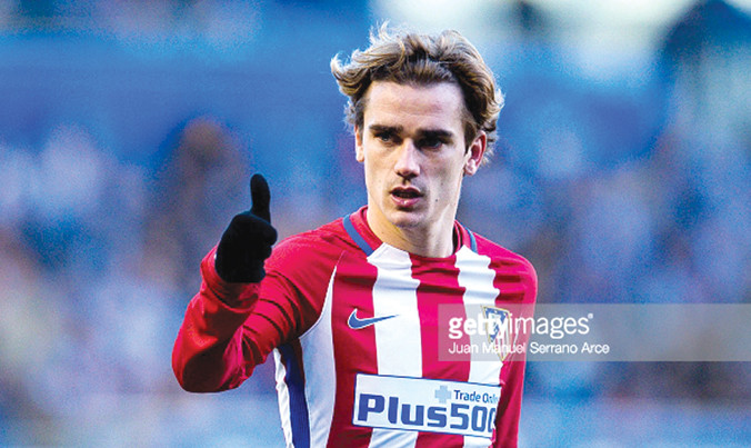 M.U đang quyết liệt săn lùng Griezmann cho kỳ chuyển nhượng mùa đông. Ảnh: Getty Images