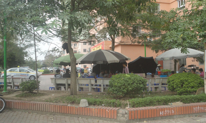 Lộn xộn trong khu đô thị