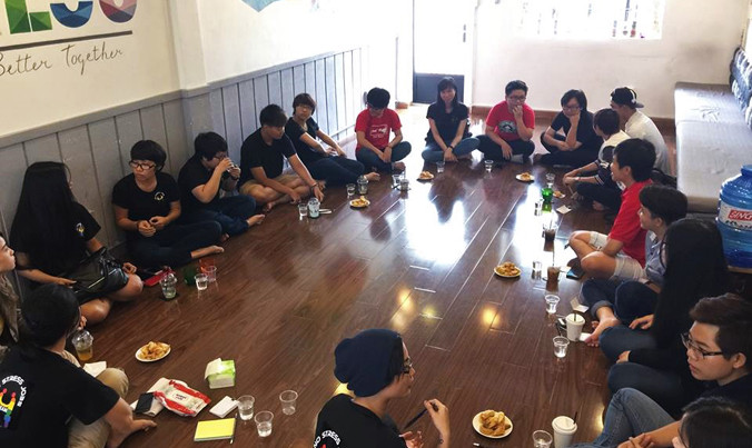 Một buổi sinh hoạt đầy chia sẻ và yêu thương