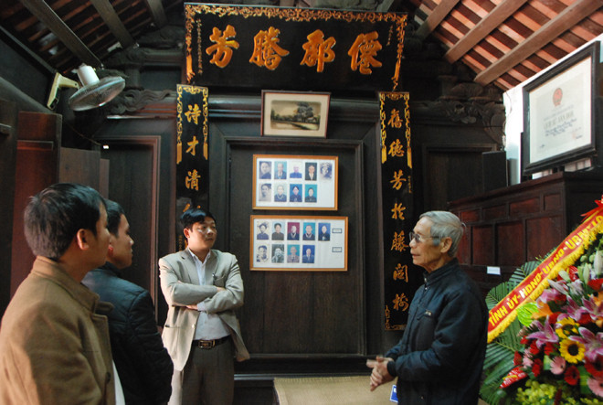 Nhà lưu niệm cố Tổng Bí thư Trường Chinh ở Hành Thiện.