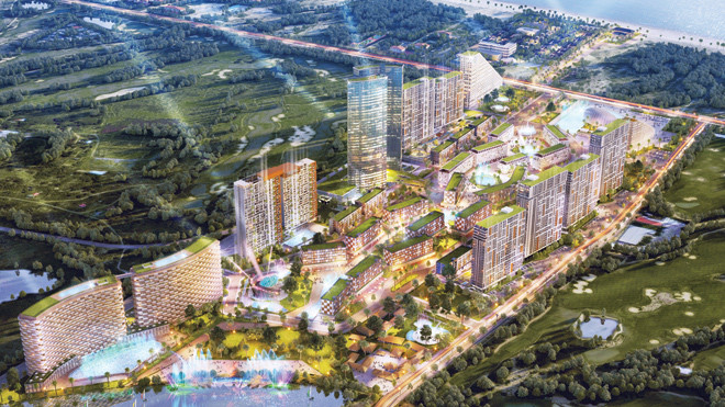 Phối cảnh dự án Cocobay