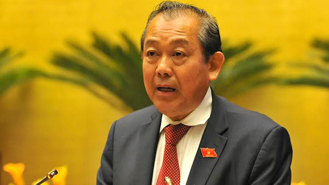 Phó Thủ tướng Trương Hòa Bình yêu cầu các bộ, ngành rút kinh nghiệm khi thảo luận về các dự án Luật trình Quốc hội.