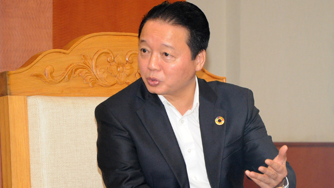 Bộ trưởng Bộ TN&MT Trần Hồng Hà